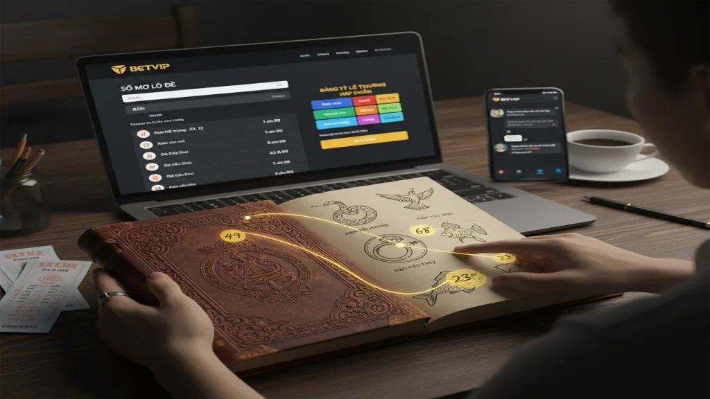 Dùng sổ mơ lô đề Betvip